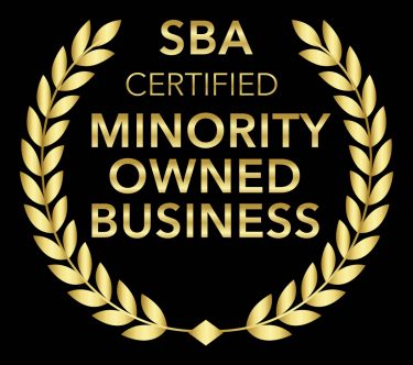 SBA Certified Minority owned Business